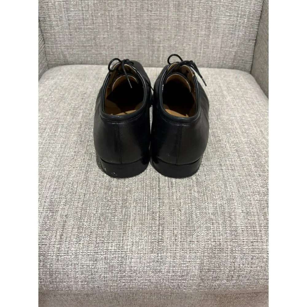 Magnanni Mens Oxford Shoes 10.5 Black Leather Made Spain Dress Shoes